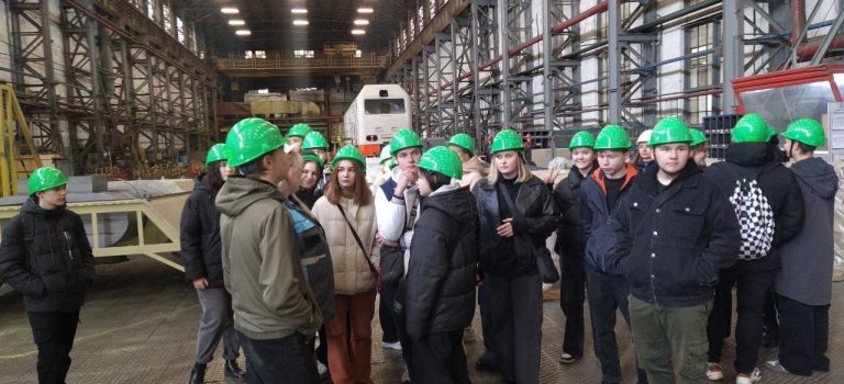 Экскурсия на АО «Коломенский завод» со студентами гр. СЭЗС-11