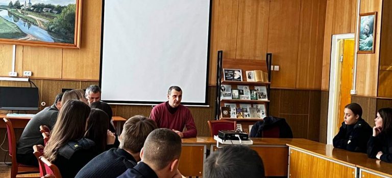 Встреча сотрудника центрального аппарата ФСБ РФ со студентами